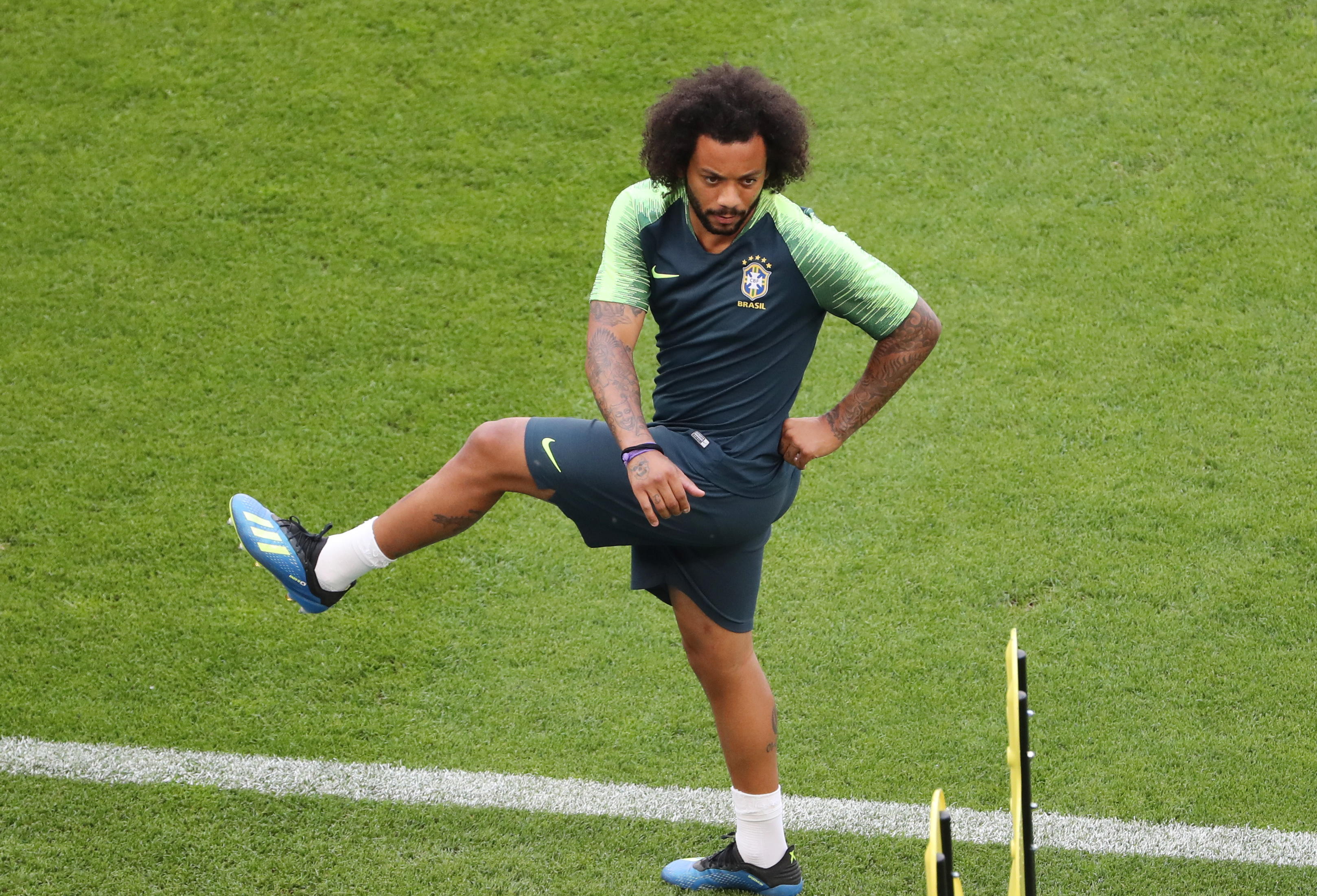 Marcelo no jugará ante México, confirma Tite