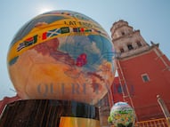 El futbol se vuelve arte en el Centro Histórico de Querétaro