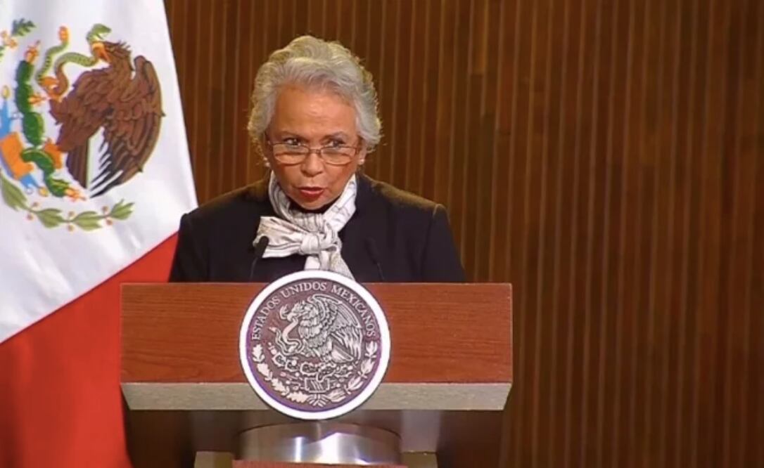 Olga Sánchez Cordero afirmó que la Constitución es el cimiento que sostiene a la República y un programa para el beneficio del pueblo. Foto: Captura de pantalla