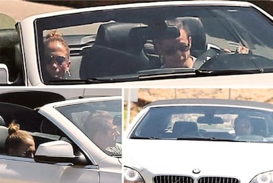  Con su ex, por los niños