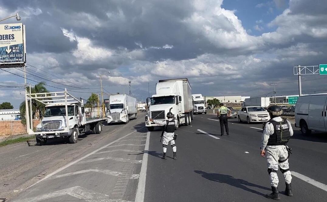 19 DE JULIO DE 2023 *FOCO GRAFICO DESDE EL MIERCOLES GUARDIA NACIONAL MONITORA LA AUTOPISTA MEXICO QUERETARO CON EL FIN DE QUE SE REDUZCA LOS ACCIDENTES* FOTO: DEMIAN CHAVEZ