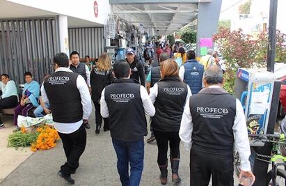 Profeco coloca 13 sellos de suspensión en establecimientos de Querétaro
