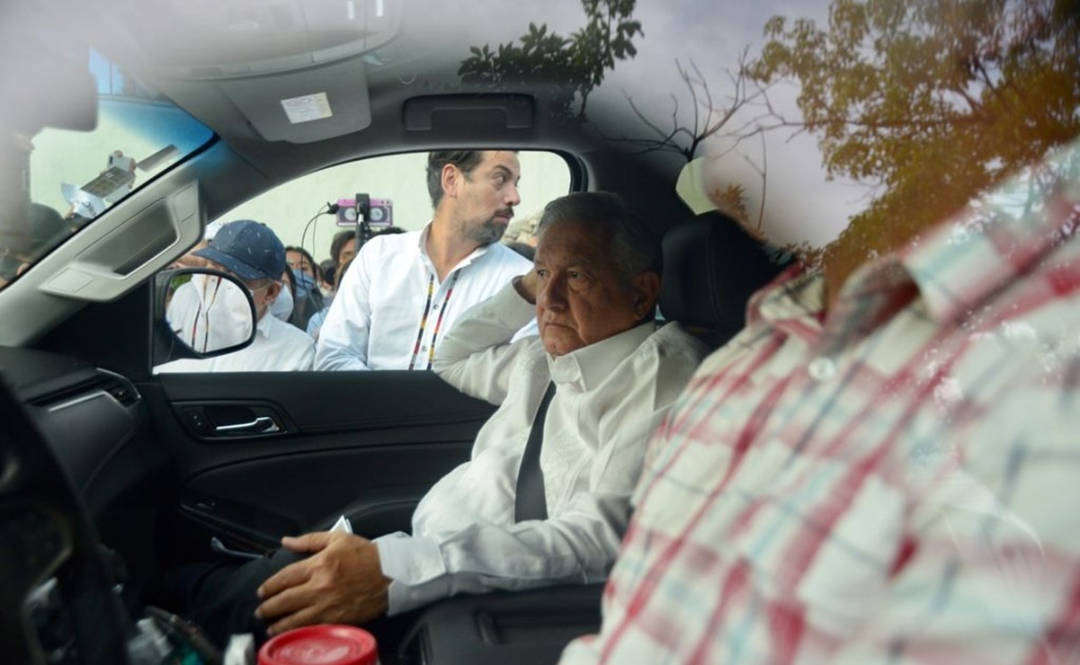 Me dejan pasar, me respetan y luego hablamos, lo que se dijeron AMLO y la CNTE