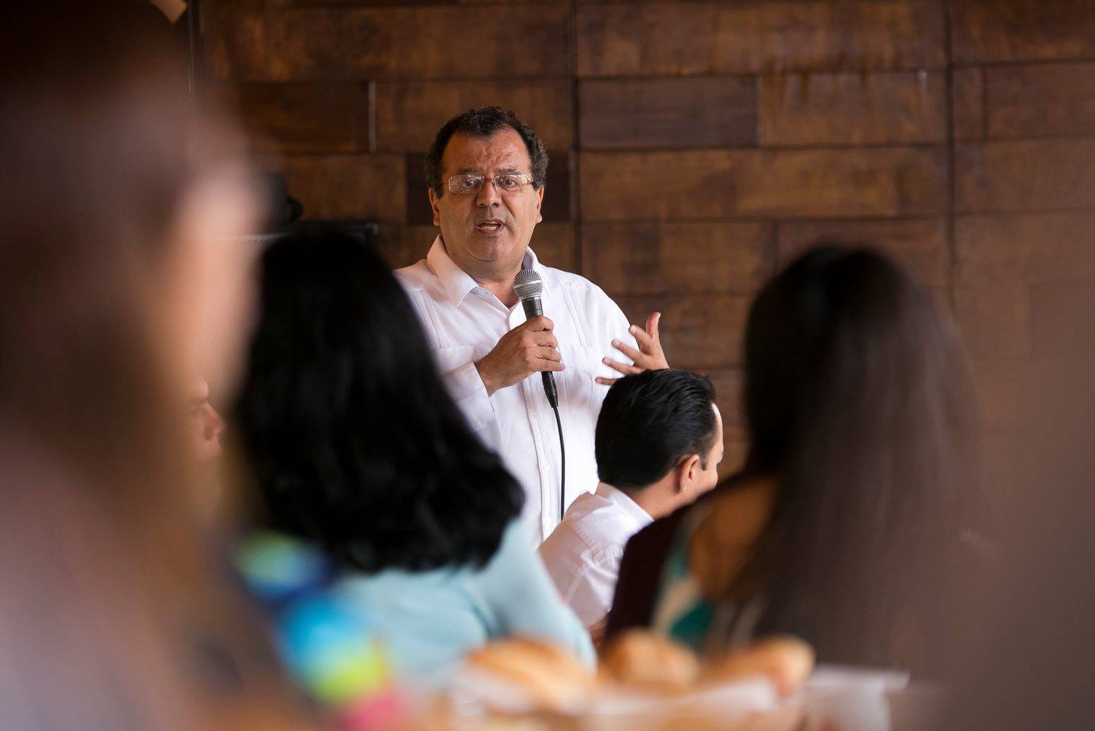 Gilberto Herrera candidato al Senado por la coalición Juntos Haremos Historia. / Foto: Archivo
