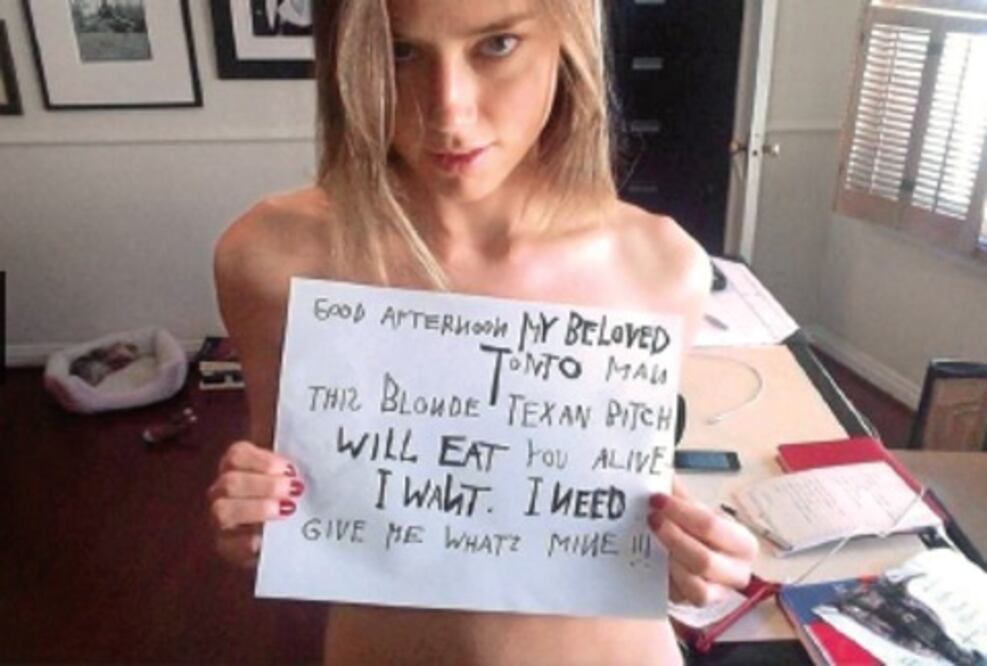 Filtran foto sensual dedicada a Depp