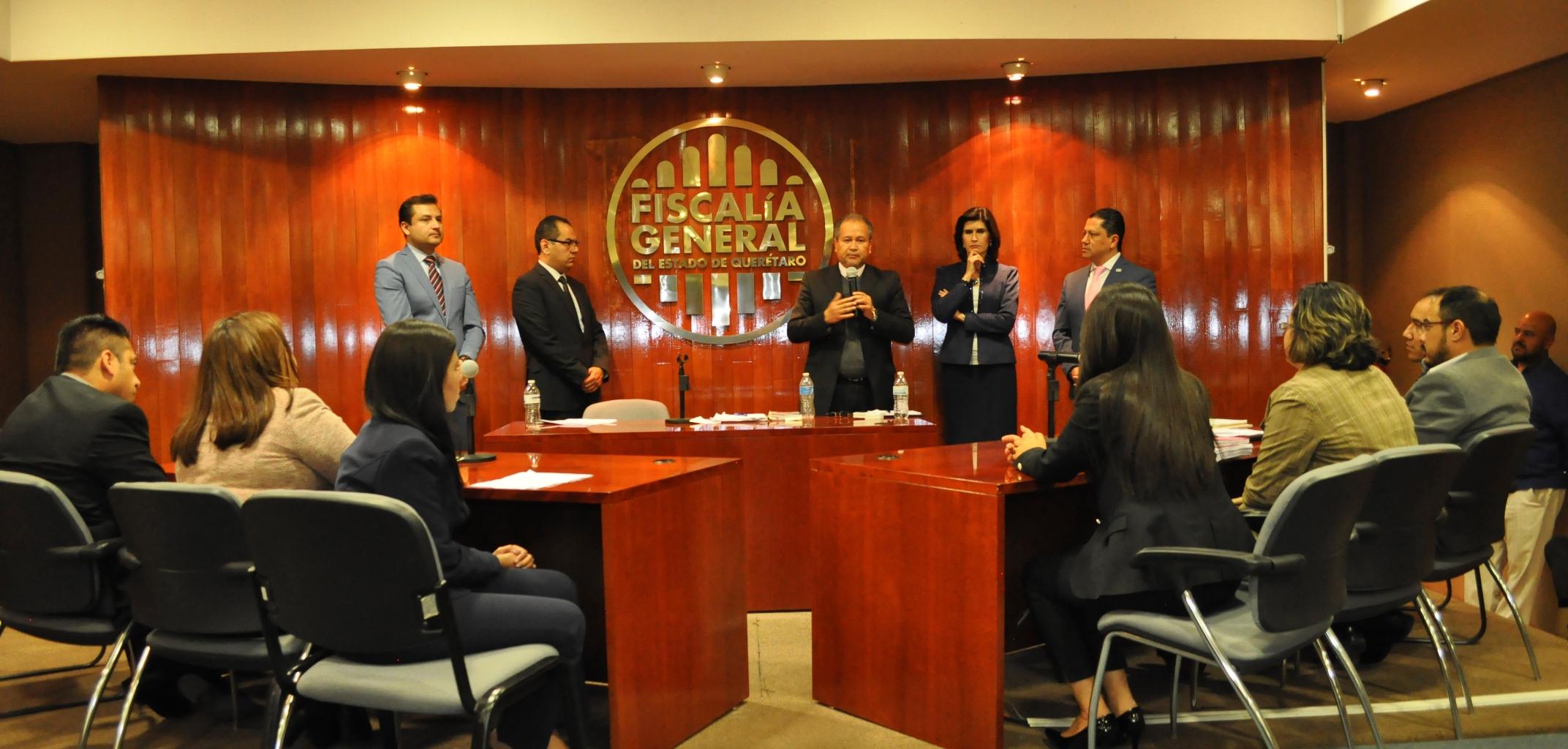 Fiscalía y TSJ participan en entrenamiento