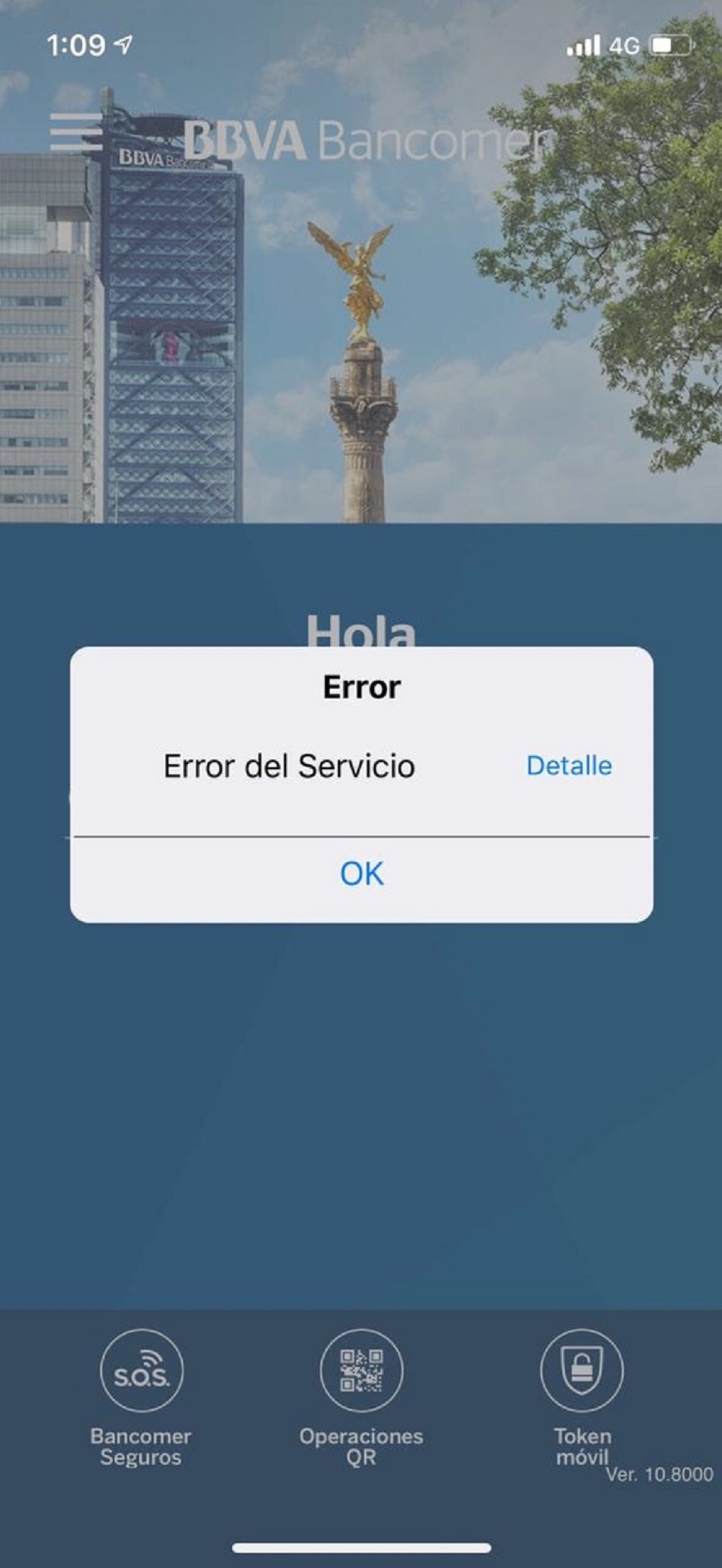 Cae servicio digital de Bancomer