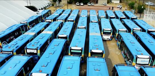 Ya está completa la flotilla para modernizar el transporte 