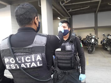 Un policía queretano dio positivo a Coronavirus 