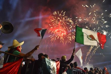 AMLO da su primer Grito de Independencia