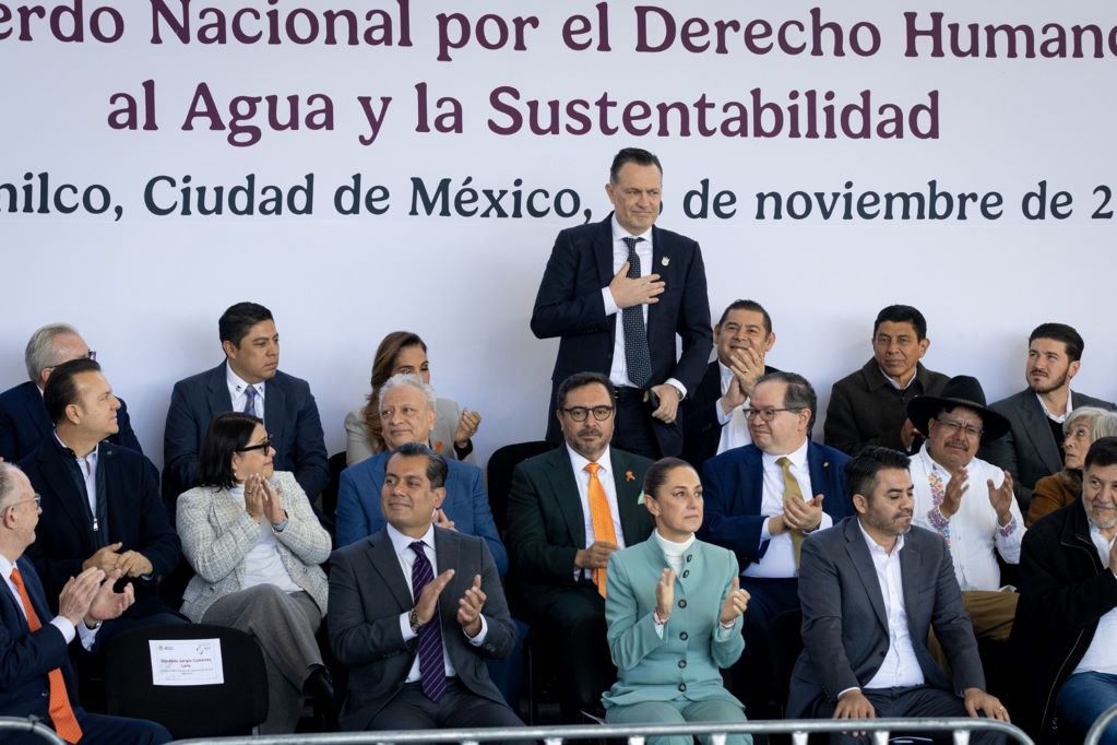 Querétaro se suma al Acuerdo Nacional por el Derecho Humano al Agua y la Sustentabilidad. Foto: Especial