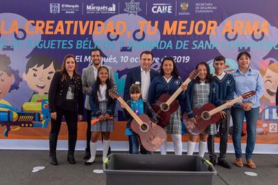 Cambian juguetes bélicos por didácticos