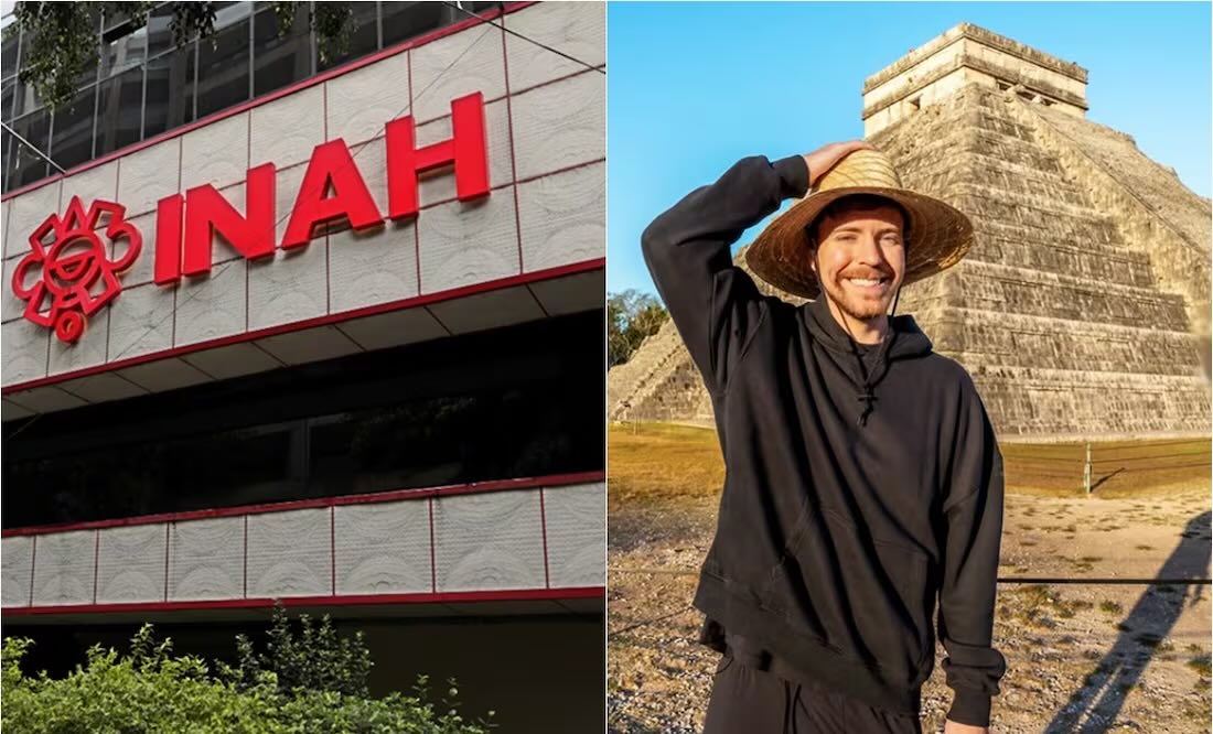 INAH contradice a MrBeast; “ya se les notificó del procedimiento jurídico en su contra”