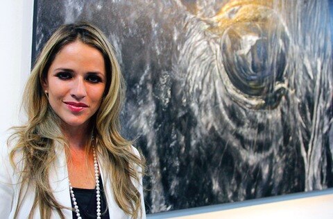 Paulina Aguado expone en la UAQ