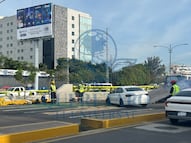 Dos personas resultan lesionadas tras fuerte accidente vehicular en Paseo 5 de Febrero