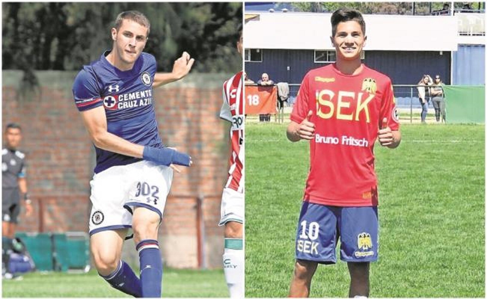 El delantero Santiago Giménez, hijo del Chaco; Benjamín Galdames destaca en Chile (ARCHIVO. EL UNIVERSAL)