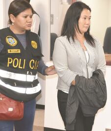 Detienen en Perú a Keiko Fujimori