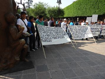 Policías de El Marqués piden homologación de salarios y seguridad social