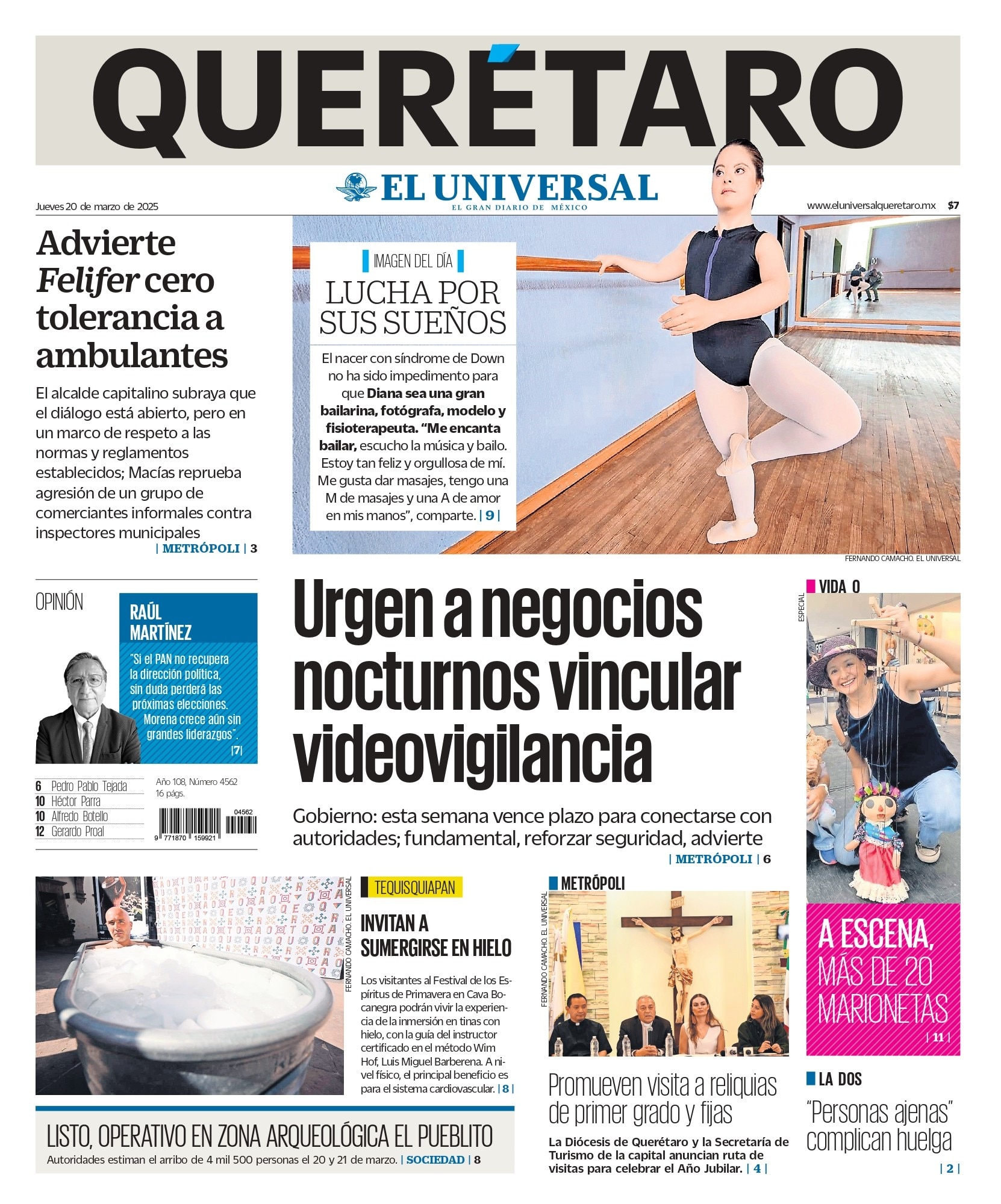 Portada 20 de marzo de 2025