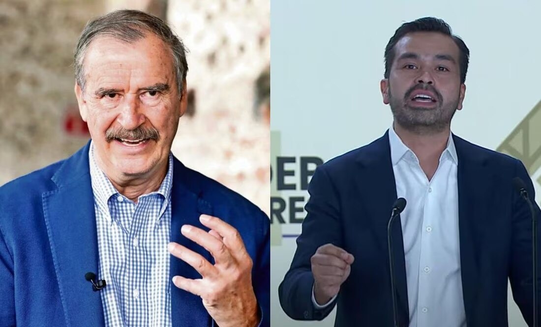 El expresidente Vicente Fox Quesada habló acerca de la cercanía entre Jorge Álvarez Máynez y AMLO. Foto: archivo/EL UNIVERSAL