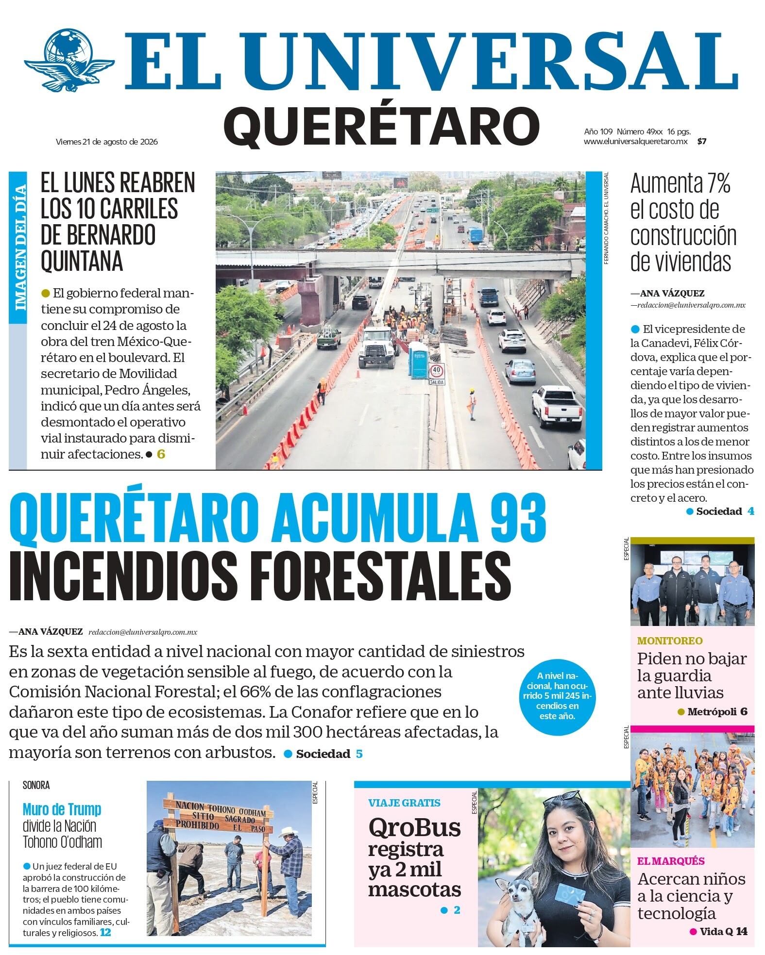Foto. El Universal Querétaro