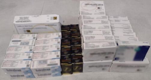 Decomisan cajas de testosterona en el Aeropuerto de Querétaro