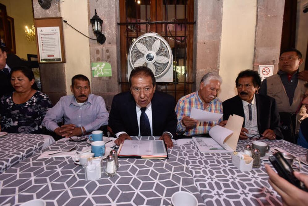 Tirso Alfredo García García será el nuevo líder estatal de la Confederación Revolucionaria de Obreros y Campesinos (RICARDO LUGO. EL UNIVERSAL)