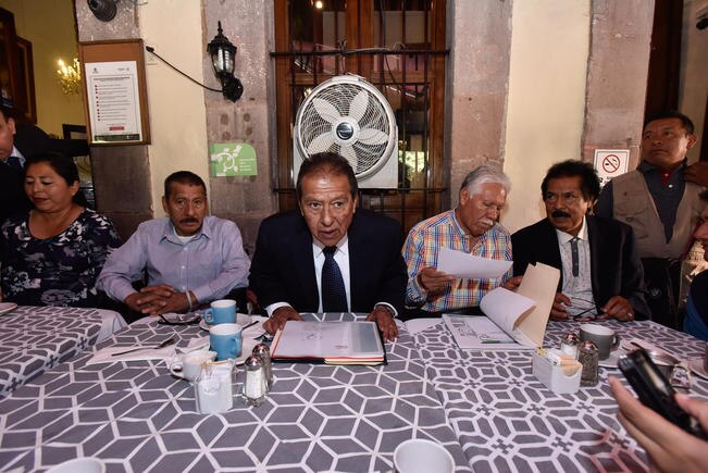 Tirso Alfredo García García será el nuevo líder estatal de la Confederación Revolucionaria de Obreros y Campesinos (RICARDO LUGO. EL UNIVERSAL)