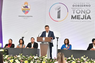 Cumplidos, 70% de compromisos: Mejía 