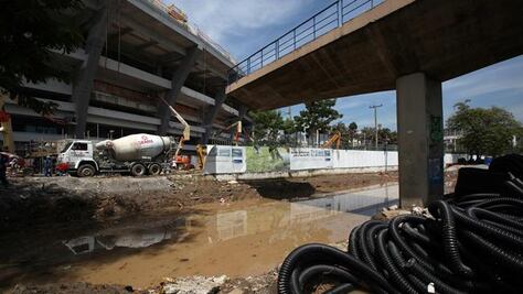Se inunda el estadio Maracaná