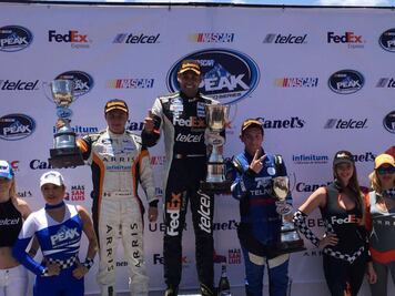 Triunfa Miji en su primera competencia en óvalo