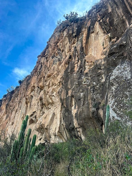 Cueva del Agua en Tolimán, Querétaro. Foto: Turismo Tolimán.