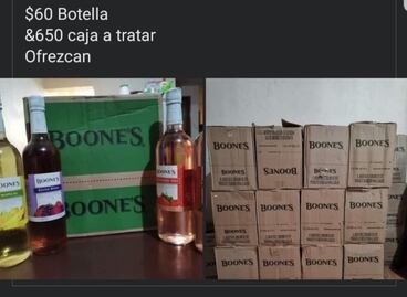 Venden en redes sociales botellas de vino robadas a un tráiler que volcó en la México-Querétaro