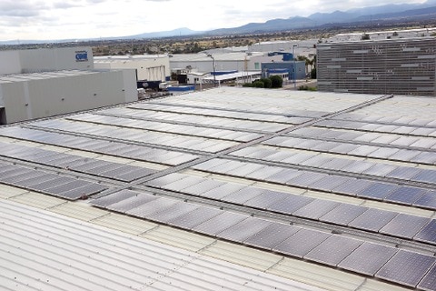 Funcionan en el estado 300 paneles solares