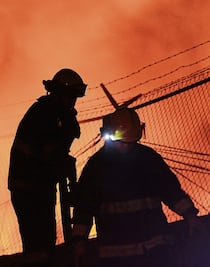 Se incendia predio en Ezequiel Montes 