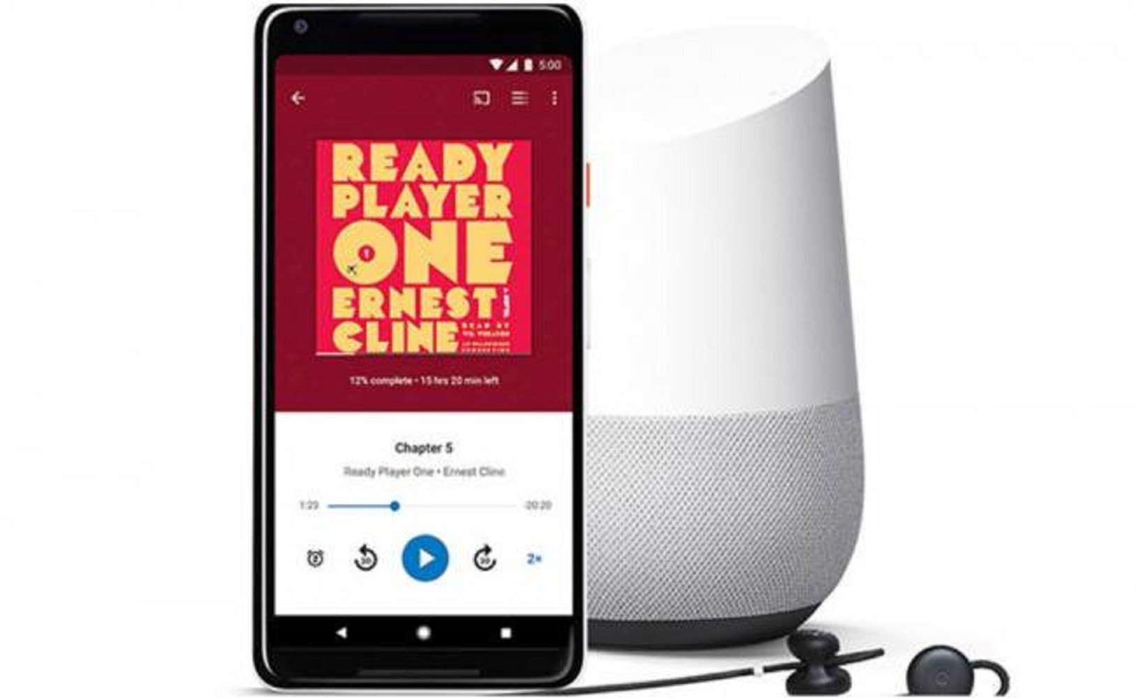 Google incursiona en el mercado de audiolibros