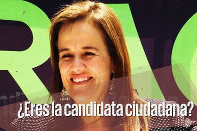 Ricardo es miedoso; envía recados para que decline: Margarita Zavala