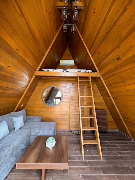 Cabañas alpinas La Peña Foto: airbnb.mx
