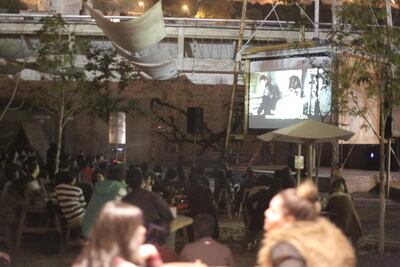Cine al aire libre en Hércules