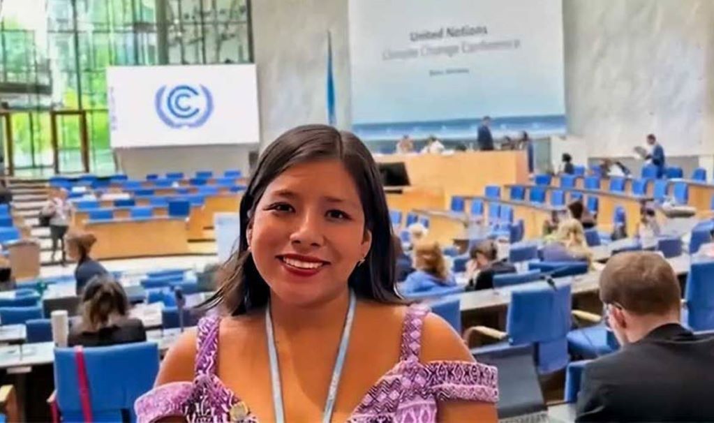 Betzabeth Martínez Gutiérrez es elegida para conferencia de la ONU sobre cambio climático; “Ser mujer y ser mujer indígena es resistir doblemente”