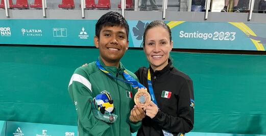 Atleta queretano conquista el bronce parapanamericano