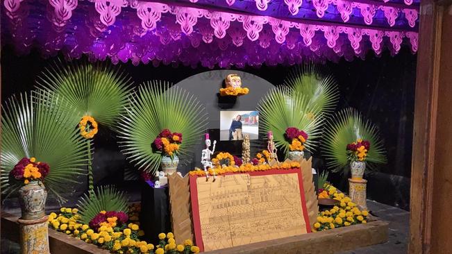Dedican altar a Gerardo Esquivel
