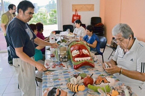 Hacen terapia ocupacional