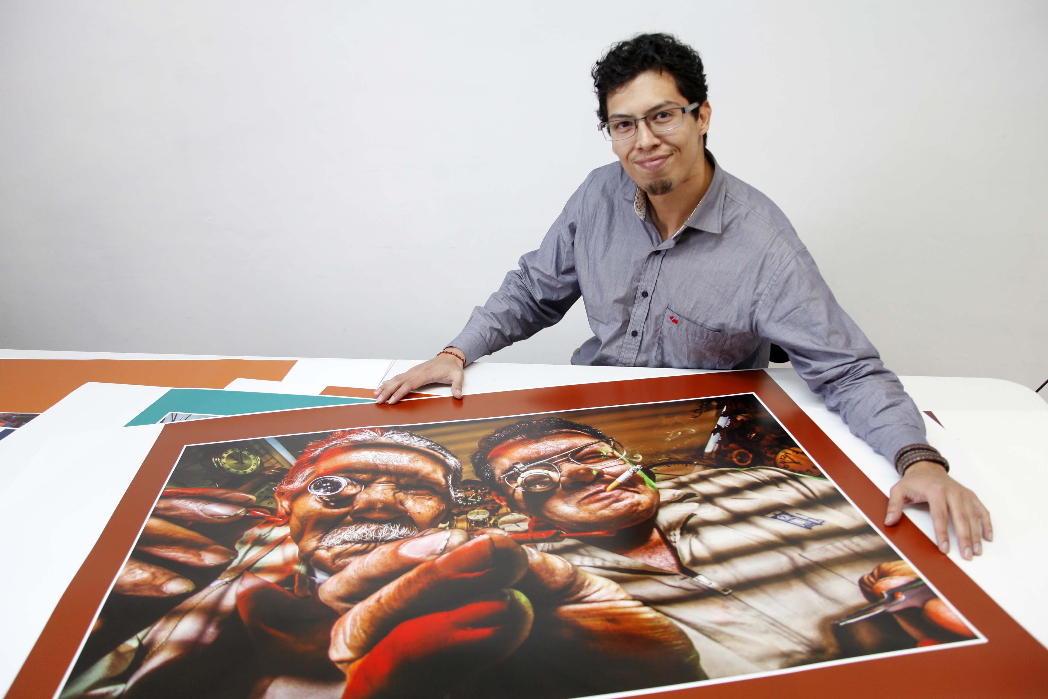 Changarros inspiran a Rubén Mejía