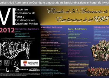 Estudiantina de la UAQ festejará 50 Aniversario