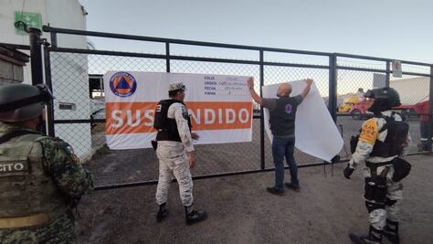 Atienden incendio de autotanque en el Parque Industrial La Noria