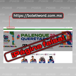 ¡Aguas! Detectan sitio fraudulento de venta de boletos para el Palenque de la Feria Ganadera de Querétaro 2025