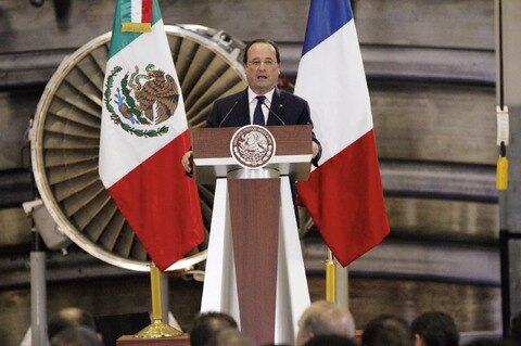 Califican de positiva la visita de Hollande