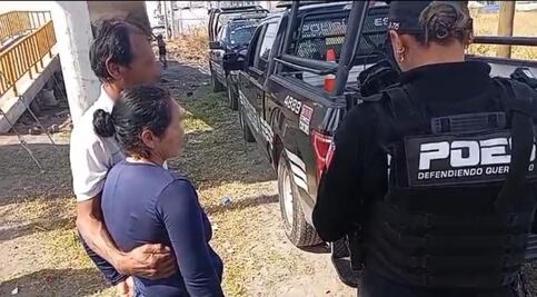 Policía Estatal localiza a niña extraviada en El Marqués
