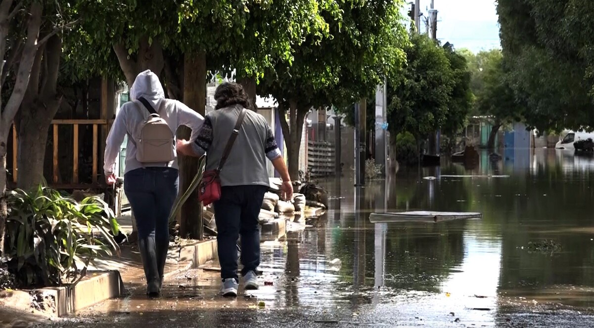 “El agua tapó las casas; ahora sí es pérdida total”